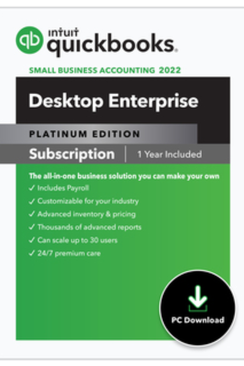 QuickBooks Enterprise 2023 Platinum Edition